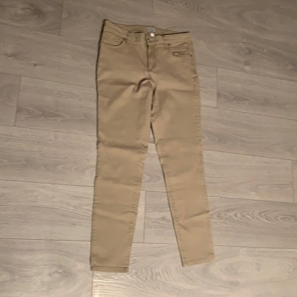 Low rise Tan jeggings